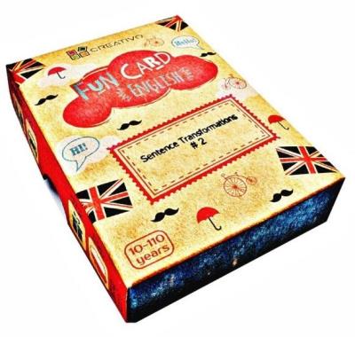 Okładka książki Fun Card English Sentence Transformations #2