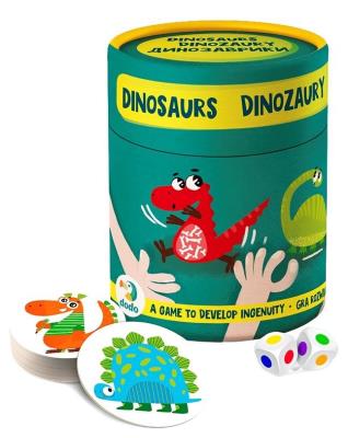 Opakowanie Gra na spostrzegawczość - Dinozaury