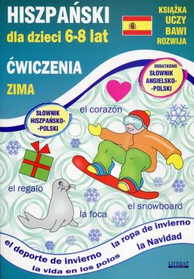 HISZPAŃSKI DLA DZIECI 6-8 LAT ZIMA WYD. 2. Autor: Jewiak Hanna. SmakLiter.pl Okładka książki HISZPAŃSKI DLA DZIECI 6-8 LAT ZIMA WYD. 2
