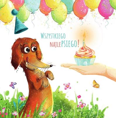 Opakowanie Karnet KW Pies