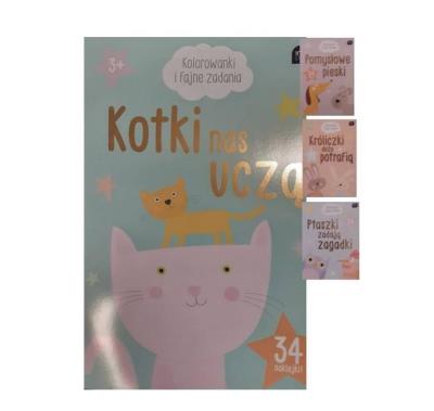 Opakowanie Kolorowanka A4 z nakl. Fajne Zadania MIX