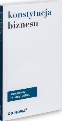 Okładka książki Konstytucja biznesu