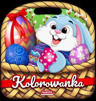 Okładka książki Koszyczek wielkanocny z naklejkami
