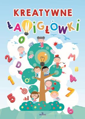 Kreatywne łamigłówki. Autor: Grzankowska Ewelina. SmakLiter.pl Okładka książki Kreatywne łamigłówki