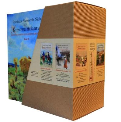 Kresowa Atlantyda T.5-10. Autor: Nicieja Stanisław Sławomir. SmakLiter.pl Okładka książki Kresowa Atlantyda T.5-10