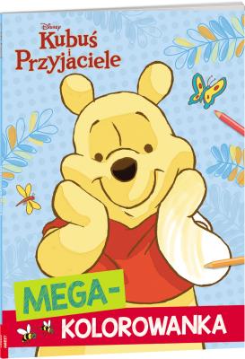 Okładka książki Kubuś i przyjaciele Megakolorowanka KOL-9104