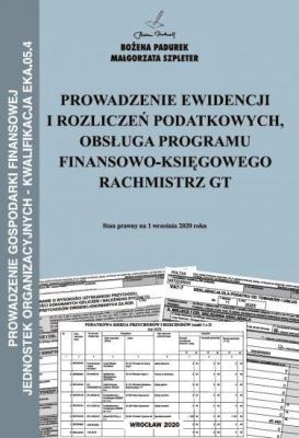 Okładka książki Kwalifikacja EKA.05. Prowadzenie ewidencji...