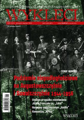 Kwartalnik „Wyklęci” nr 1(21)/2021. Autor: Opracowanie zbiorowe. SmakLiter.pl Okładka książki Kwartalnik „Wyklęci” nr 1(21)/2021