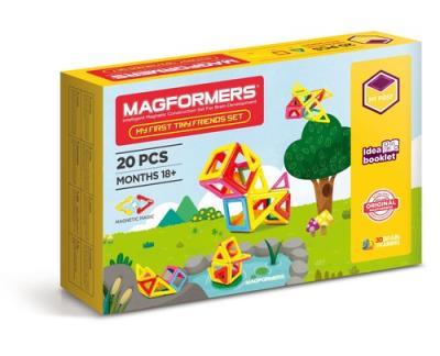 Okładka książki Magformers My first Tiny Friends Set 20PCS