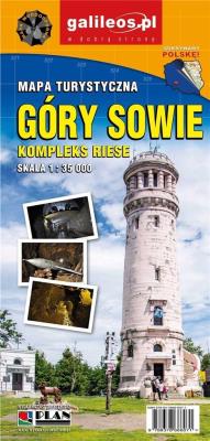 Mapa turystyczna - Góry Sowie 1:35 000 w.2020. Autor: Opracowanie zbiorowe. SmakLiter.pl Okładka książki Mapa turystyczna - Góry Sowie 1:35 000 w.2020