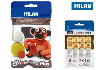 Opakowanie Modelina Milan samoutwardzalna AIR-DRY 100 g brązowa