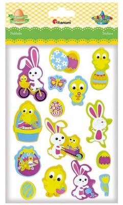 Opakowanie Naklejki papierowe 3D mix 15szt