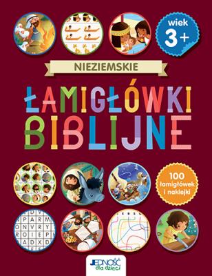 Okładka książki Nieziemskie łamigłówki biblijne 3+