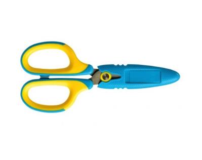 Opakowanie Nożyczki Tetis szkolne 5 1/4 żółto-niebieskie
