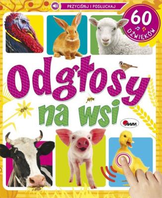Odgłosy na wsi. Autor: Natalia Kawałko-Dzikowska. SmakLiter.pl Okładka książki Odgłosy na wsi