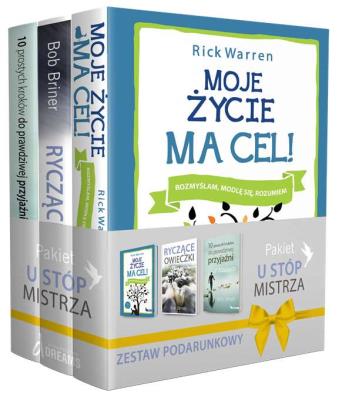 Pakiet U stóp mistrza. Autor: Rick Warren, Zimak Gary, Briner Bob. SmakLiter.pl Okładka książki Pakiet U stóp mistrza