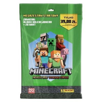 Panini Minecraft Megazestaw startowy. Wydawca: Panini. SmakLiter.pl Opakowanie Panini Minecraft Megazestaw startowy
