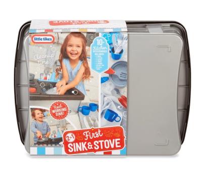 Pierwszy zlew i kuchenka. Wydawca: Little tikes. SmakLiter.pl Opakowanie Pierwszy zlew i kuchenka
