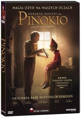Okładka książki Pinokio DVD