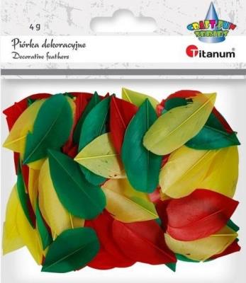 Opakowanie Piórka płatki 4g mix kolorów