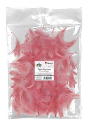 Opakowanie Piórka puch 16g brudnoróżowe