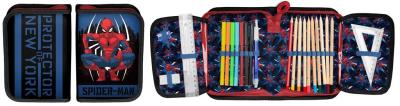 Opakowanie Piórnik Spiderman z wyposażeniem SPY-001 PASO