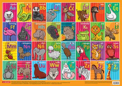 Okładka książki Plansza edukacyjna - Literki