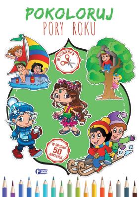 Okładka książki Pokoloruj Pory Roku