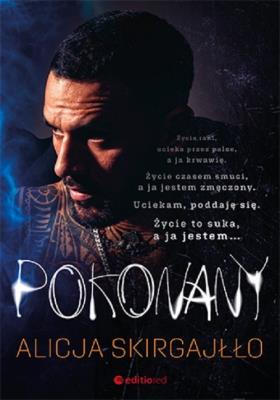 Pokonany. Autor: Skirgajłło Alicja. SmakLiter.pl Okładka książki Pokonany