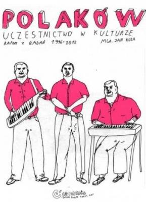 Polaków uczestnictwo w kulturze. Autor: Janek Koza. SmakLiter.pl Okładka książki Polaków uczestnictwo w kulturze