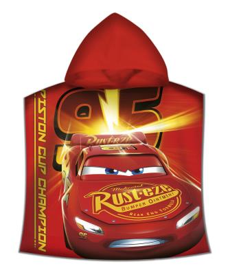 Opakowanie Poncho kąpielowe Cars 100x50cm WD19608M