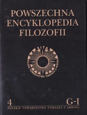 Powszechna Encyklopedia Filozofii t.4 G-I. Autor:   Praca zbiorowa. SmakLiter.pl Okładka książki Powszechna Encyklopedia Filozofii t.4 G-I