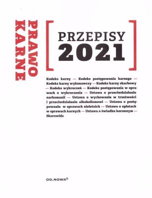 Prawo karne 2021. Autor: Agnieszka Kaszok. SmakLiter.pl Okładka książki Prawo karne 2021