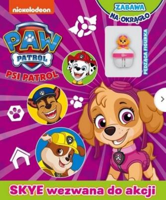 Okładka książki Psi Patrol. Zabawa na okrągło. Skye wezwana do...