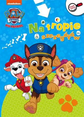 Okładka książki Psi Patrol. Znajdź różnicę. Na tropie szczegółów