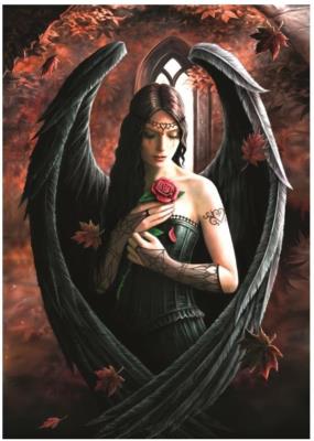 Opakowanie Puzzle 1000 Anne Stokes - Róża