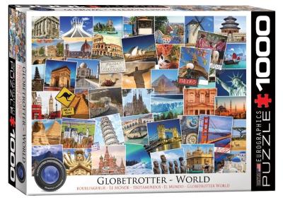 Opakowanie Puzzle 1000 Globetrotter, Świat