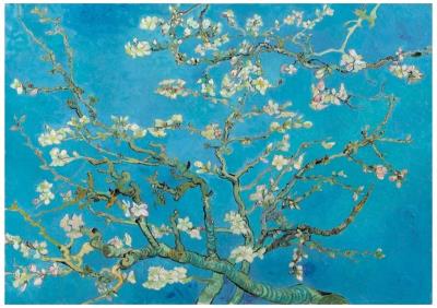 Opakowanie Puzzle 1000 Kwitnące drzewo migdałowca