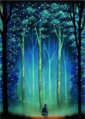 Opakowanie Puzzle 1000 Leśna katedra