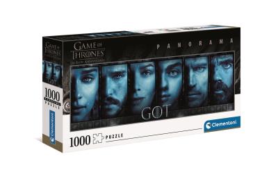 Puzzle 1000 Panorama Game of Thrones. Wydawca: Clementoni. SmakLiter.pl Opakowanie Puzzle 1000 Panorama Game of Thrones