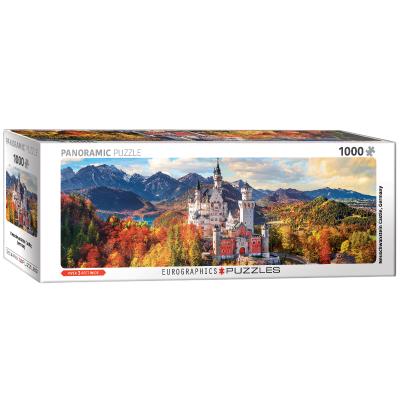 Puzzle 1000 Panoramiczne Zamek Neuschwanstein jesienią Niemcy 6010-5444. Wydawca: Eurographics. SmakLiter.pl Opakowanie Puzzle 1000 Panoramiczne Zamek Neuschwanstein jesienią Niemcy 6010-5444
