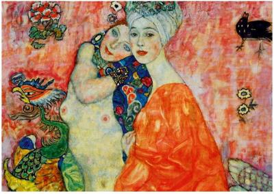 Puzzle 1000 Przyjaciółki, Gustav Klimt. Wydawca: Bluebird Puzzle. SmakLiter.pl Opakowanie Puzzle 1000 Przyjaciółki, Gustav Klimt