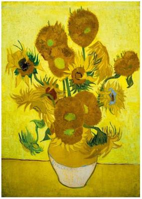 Opakowanie Puzzle 1000 Słoneczniki, Vincent van Gogh