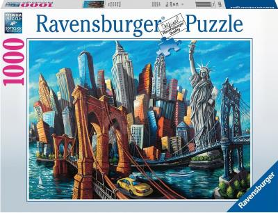 Opakowanie Puzzle 1000 Welcome to New York