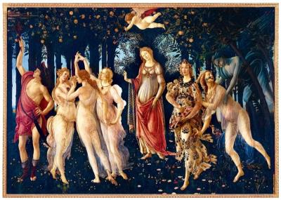 Opakowanie Puzzle 1000 Wiosna, Botticelli 1482