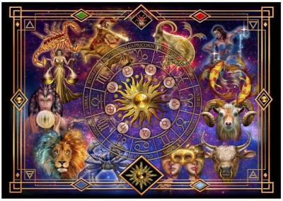 Opakowanie Puzzle 1000 Znaki Zodiaku