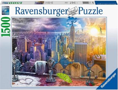 Opakowanie Puzzle 1500 Nowy Jork w lecie i zimie