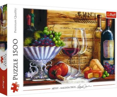 Opakowanie Puzzle 1500 W winnicy TREFL