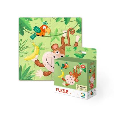 Puzzle 16 Małpka. Wydawca: DodoEditor. SmakLiter.pl Opakowanie Puzzle 16 Małpka