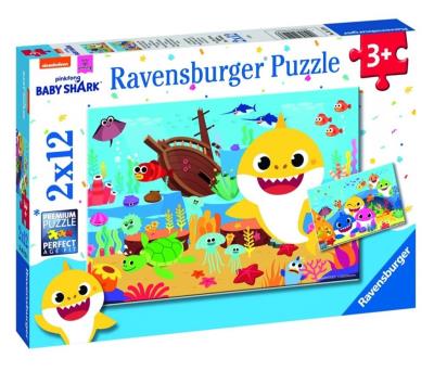 Opakowanie Puzzle 2x12 Baby Shark